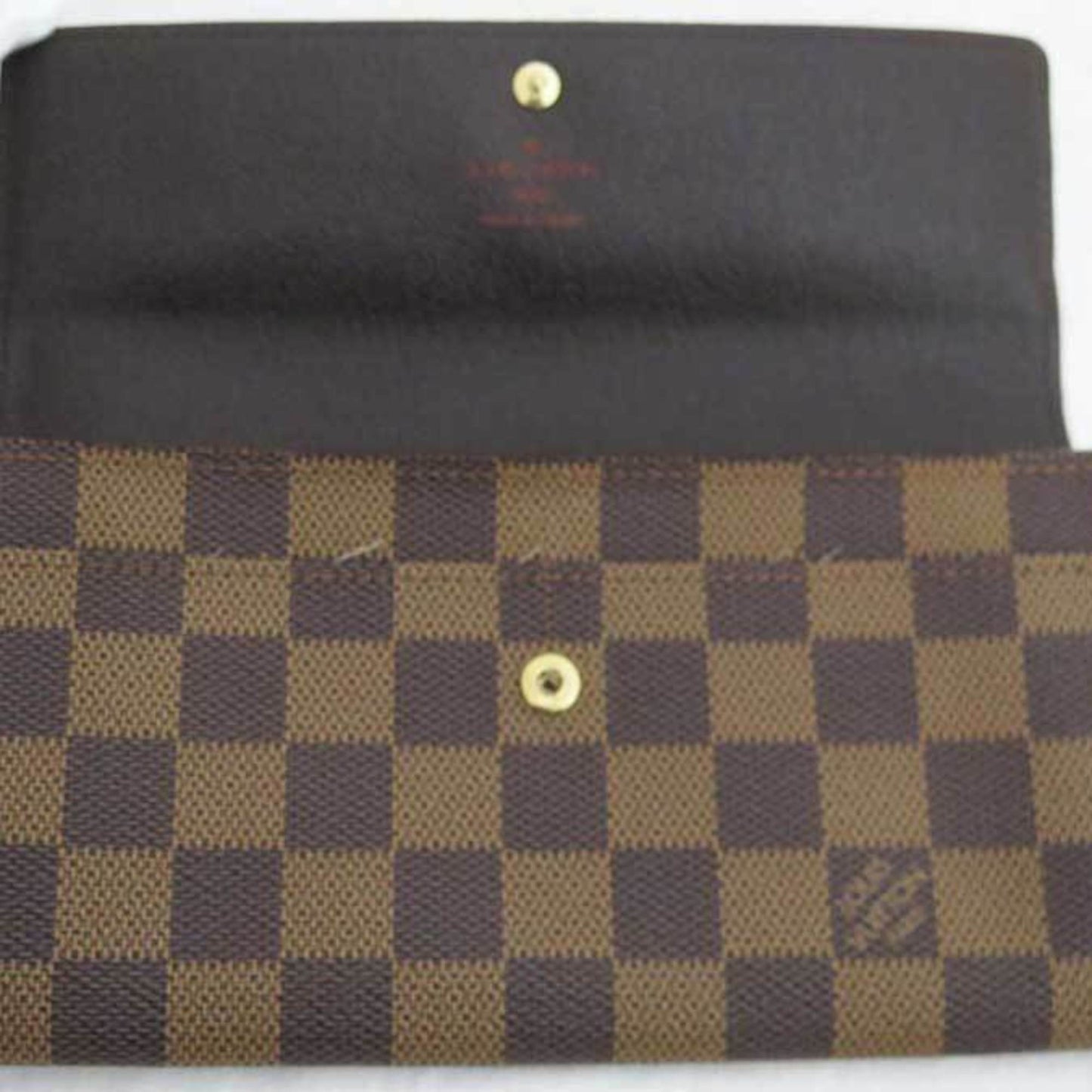 Louis Vuitton Portefeuille Sarah  Canvas Wallet  ()