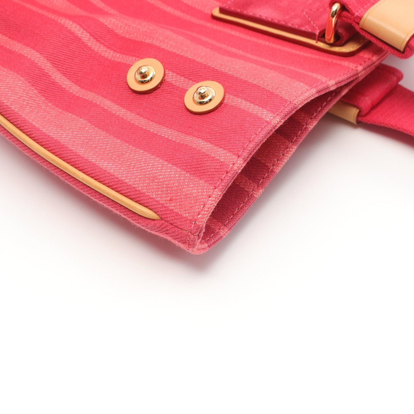 Louis Vuitton Canvas Suede Leather Cabas PM Tote