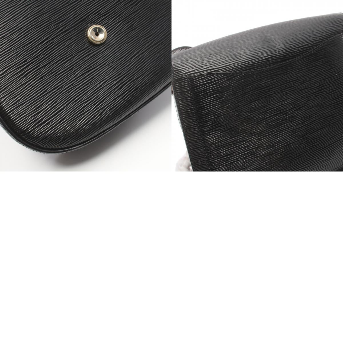 Louis Vuitton Epi Noir Leather Shoulder Bag M52192