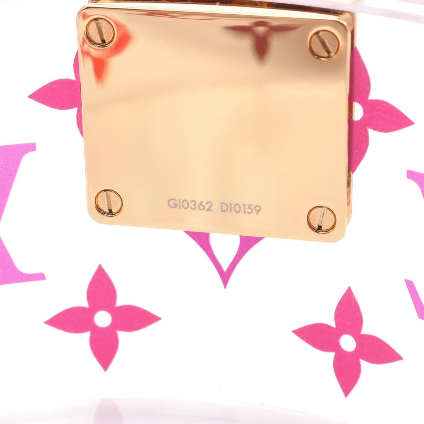 Louis Vuitton Boite Scott Leather Acrylic GI0840