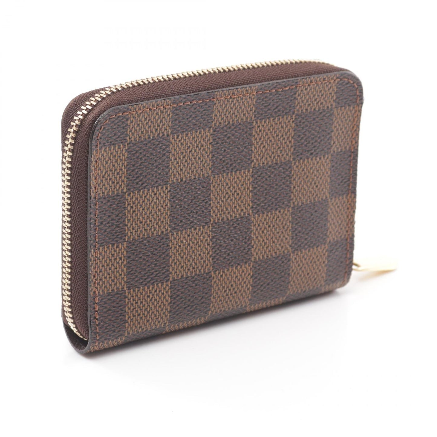 Louis Vuitton Zippy Coin Purse Wallet Brown N63070
