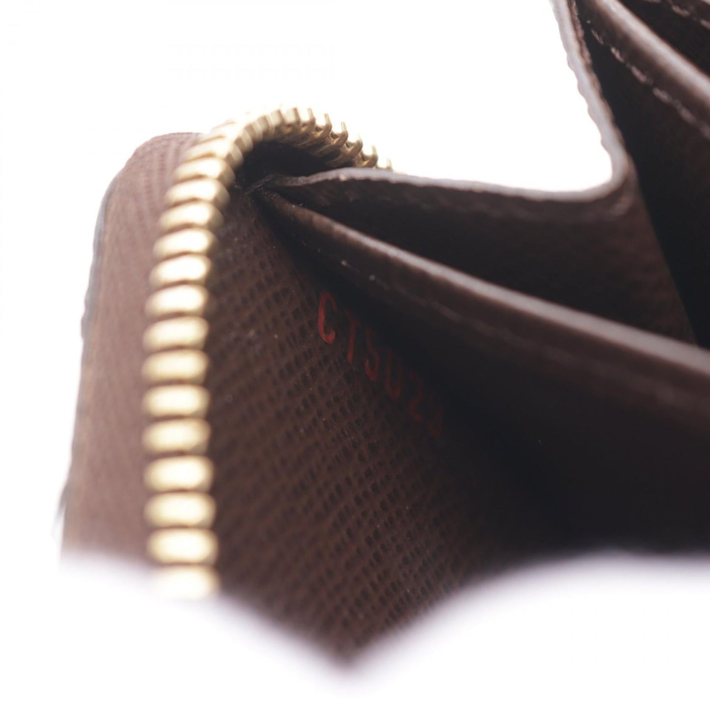 Louis Vuitton Zippy Coin Purse Wallet Brown N63070