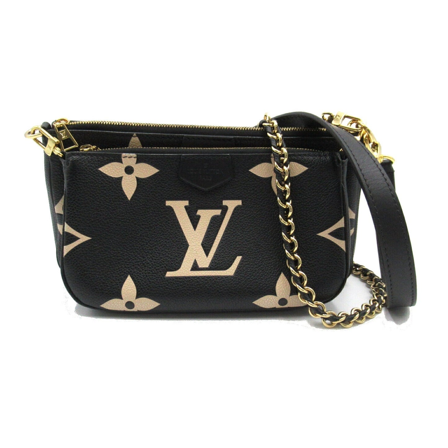 Louis Vuitton Monogram Empreinte Leather Multi Pochette Accessory Pouch M45777