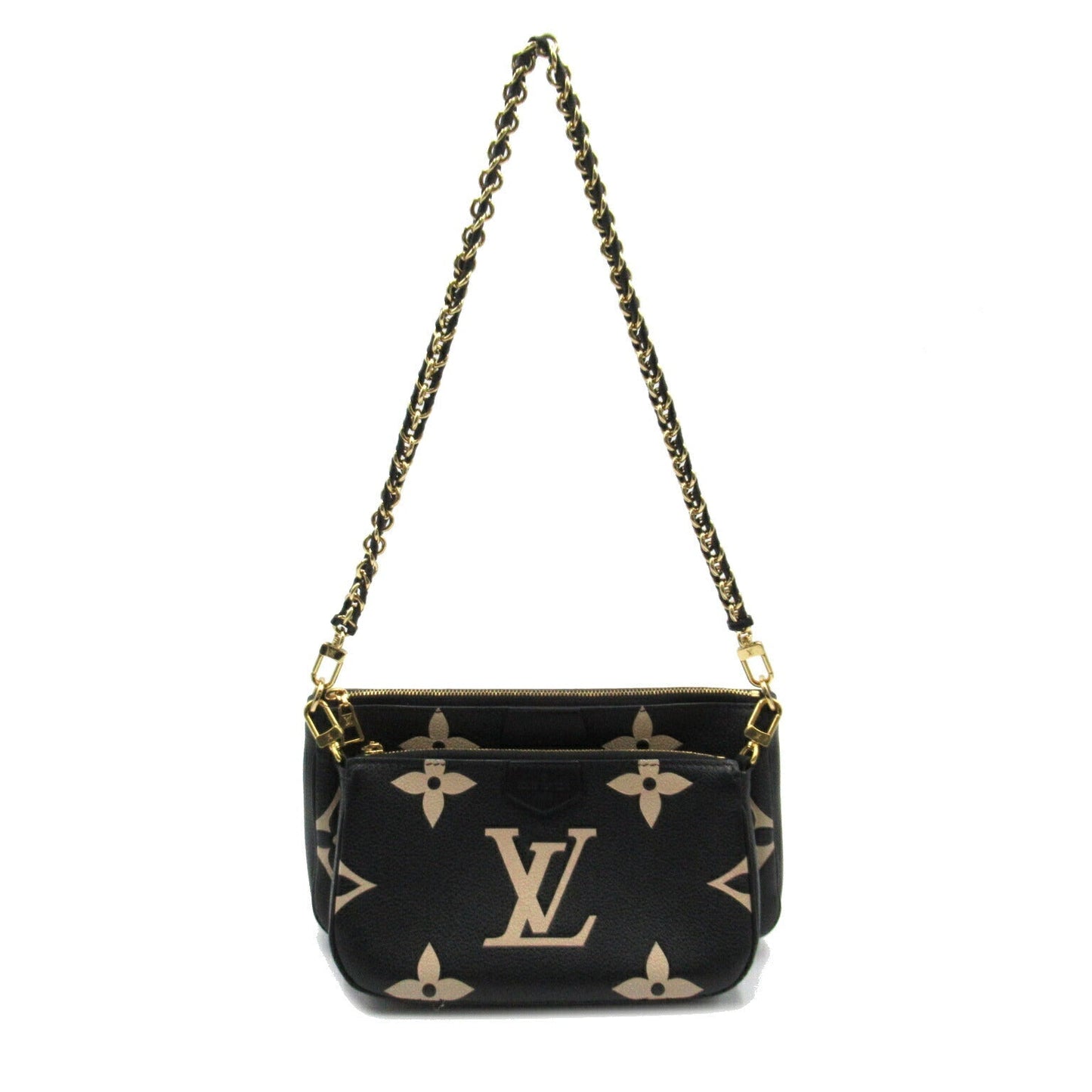 Louis Vuitton Monogram Empreinte Leather Multi Pochette Accessory Pouch M45777
