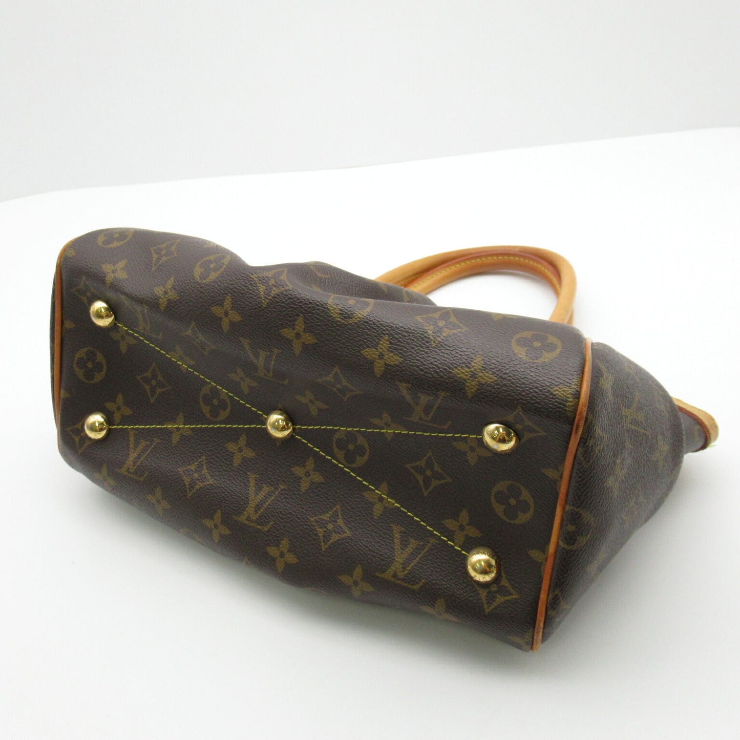 Louis Vuitton Tivoli PM Handbag Brown M40143