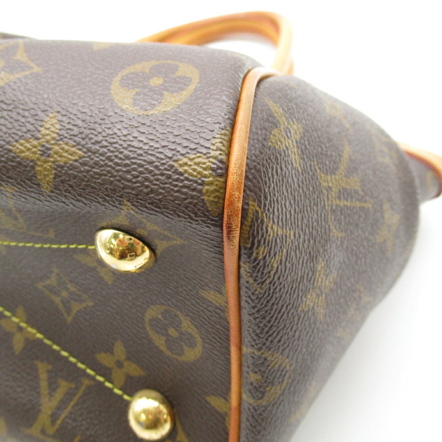Louis Vuitton Tivoli PM Handbag Brown M40143