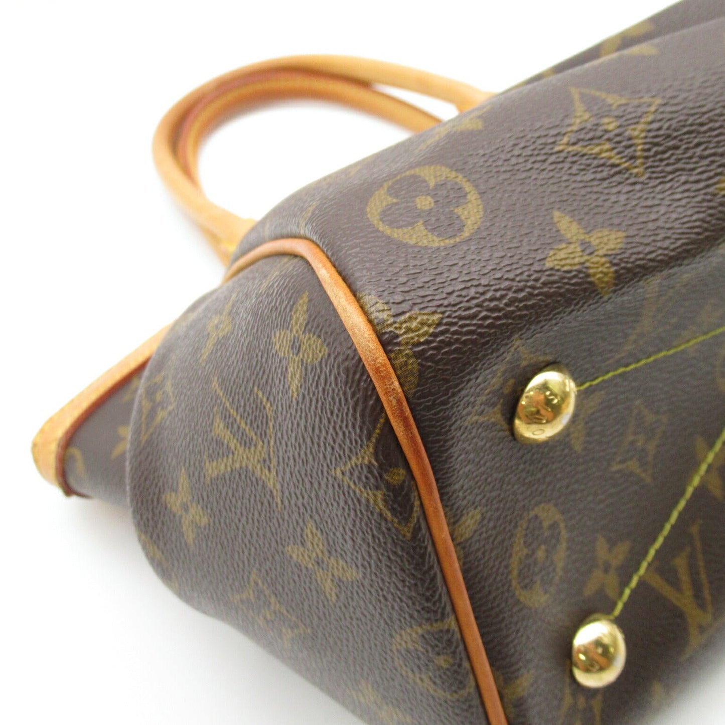 Louis Vuitton Tivoli PM Handbag Brown M40143