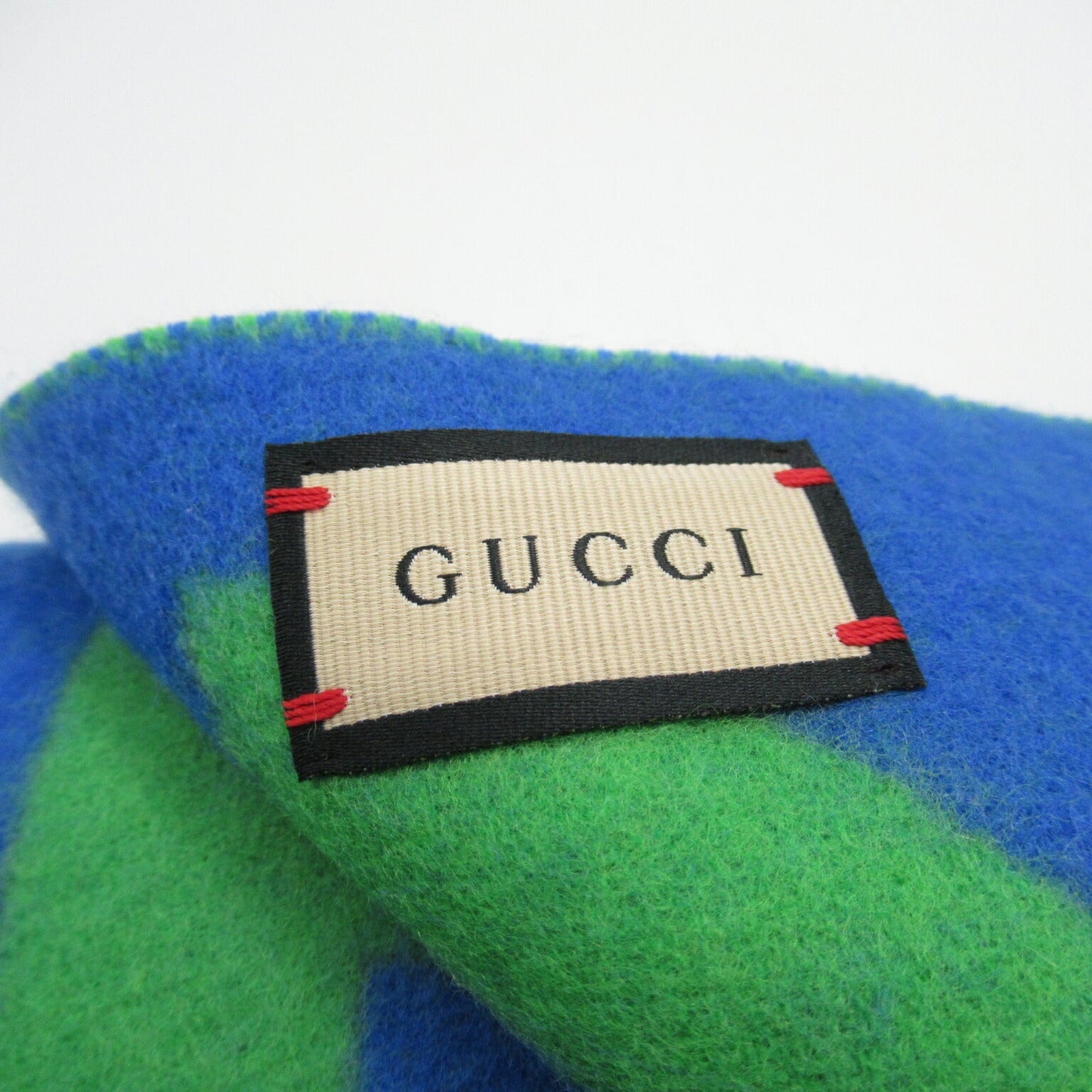 Luxury Gucci Trending 2025 Wool Scarf Green Unisex 7265263GAKN3468