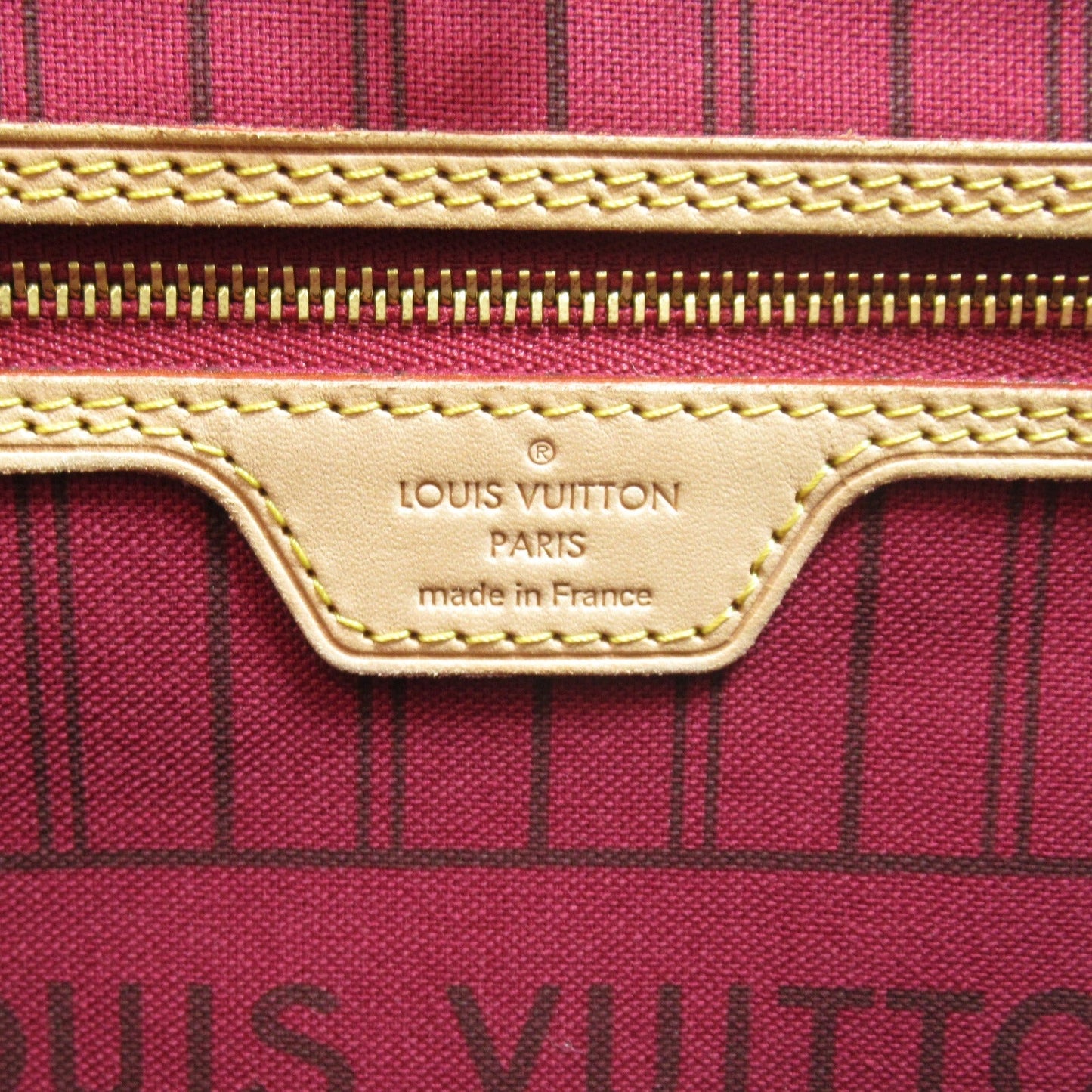 Louis Vuitton Neverfull MM Tote Bag Brown M40996