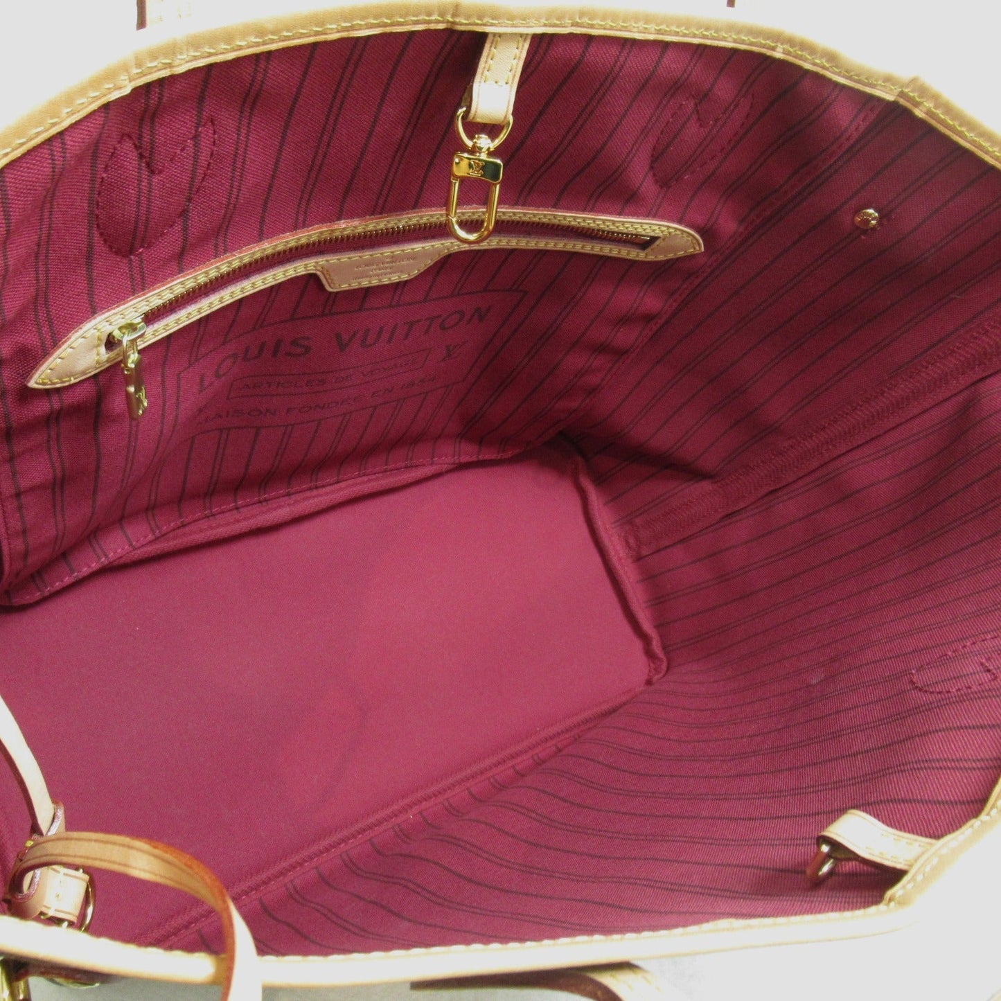 Louis Vuitton Neverfull MM Tote Bag Brown M40996