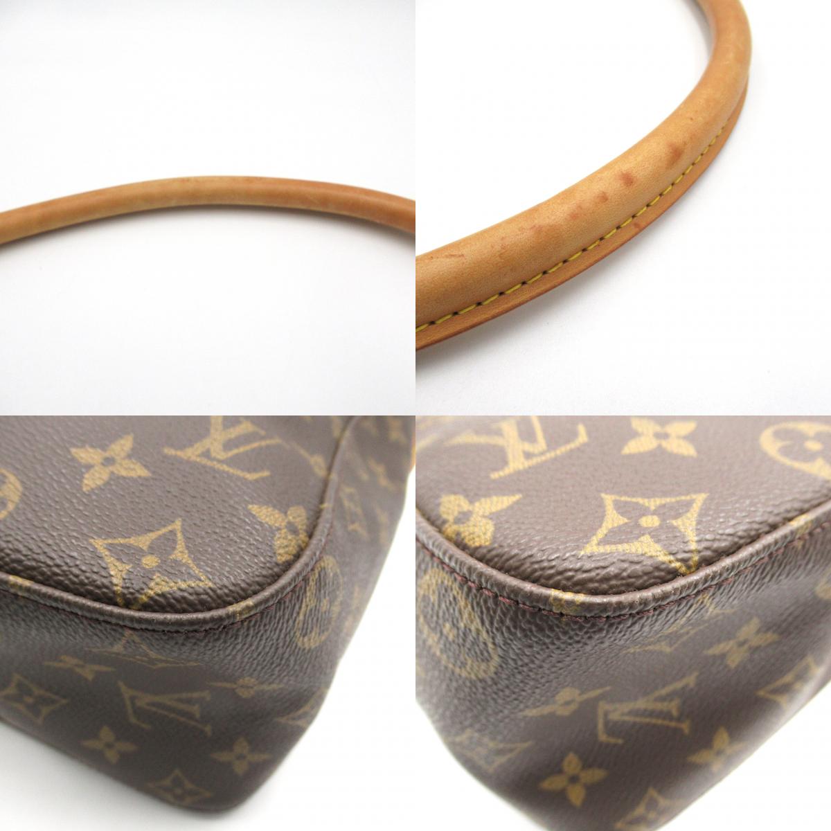 Louis Vuitton Looping Shoulder Bag Monogram Brown