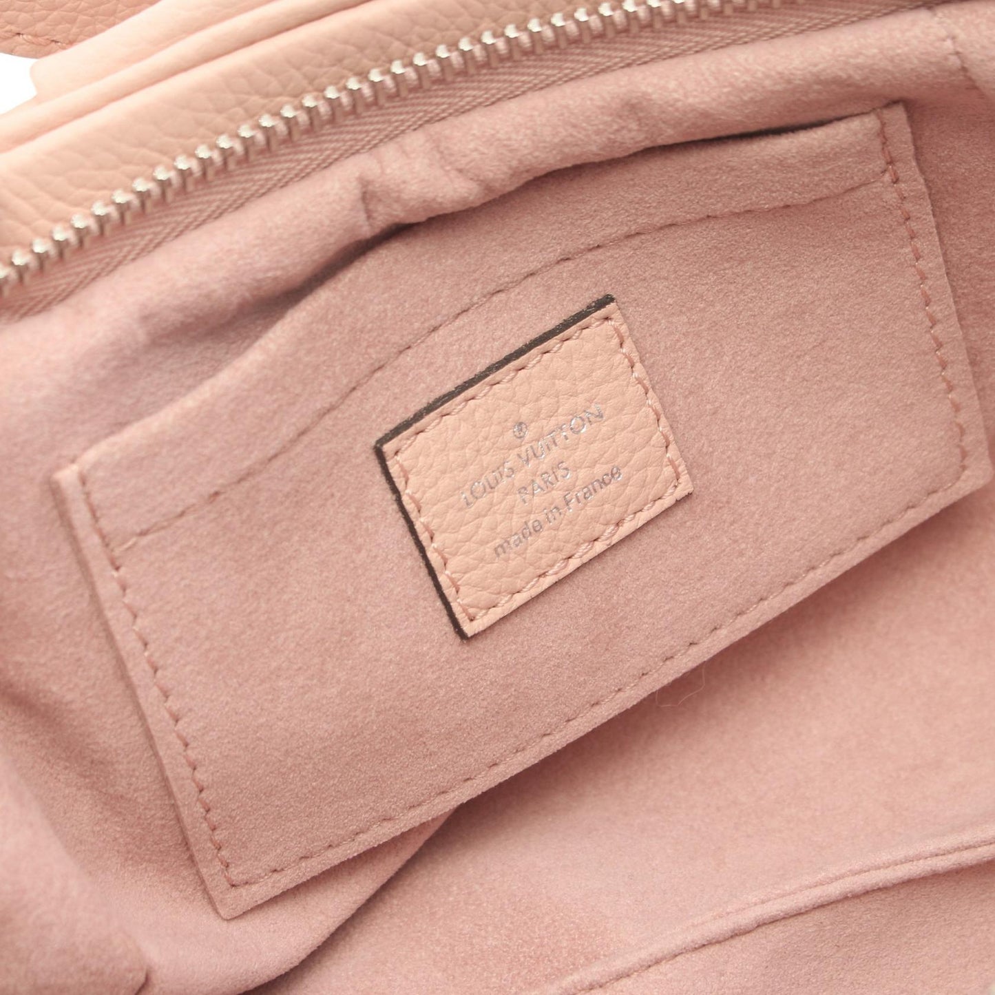Louis Vuitton Mahina Scala Mini Magnolia Leather Shoulder Bag