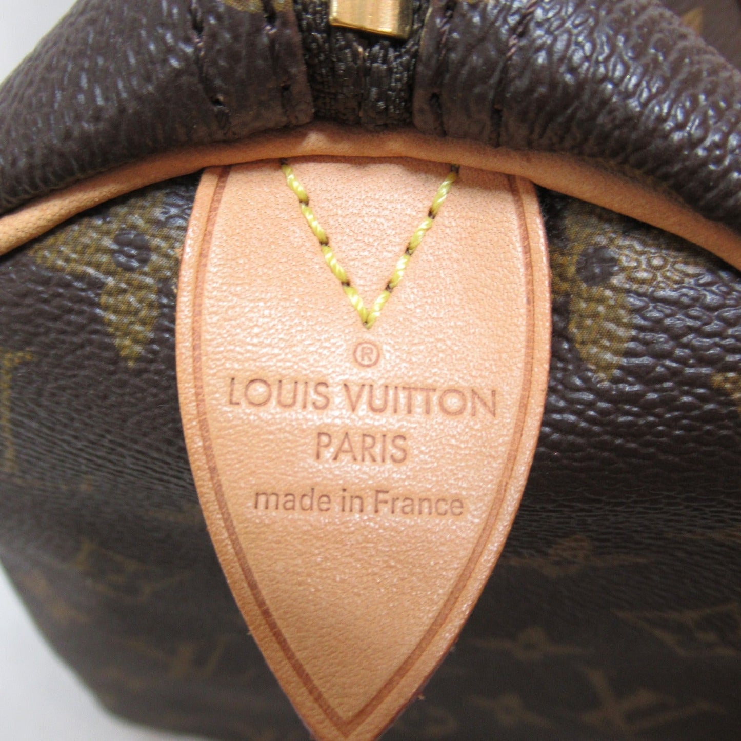 Louis Vuitton Speedy 30 Handbag Monogram Brown