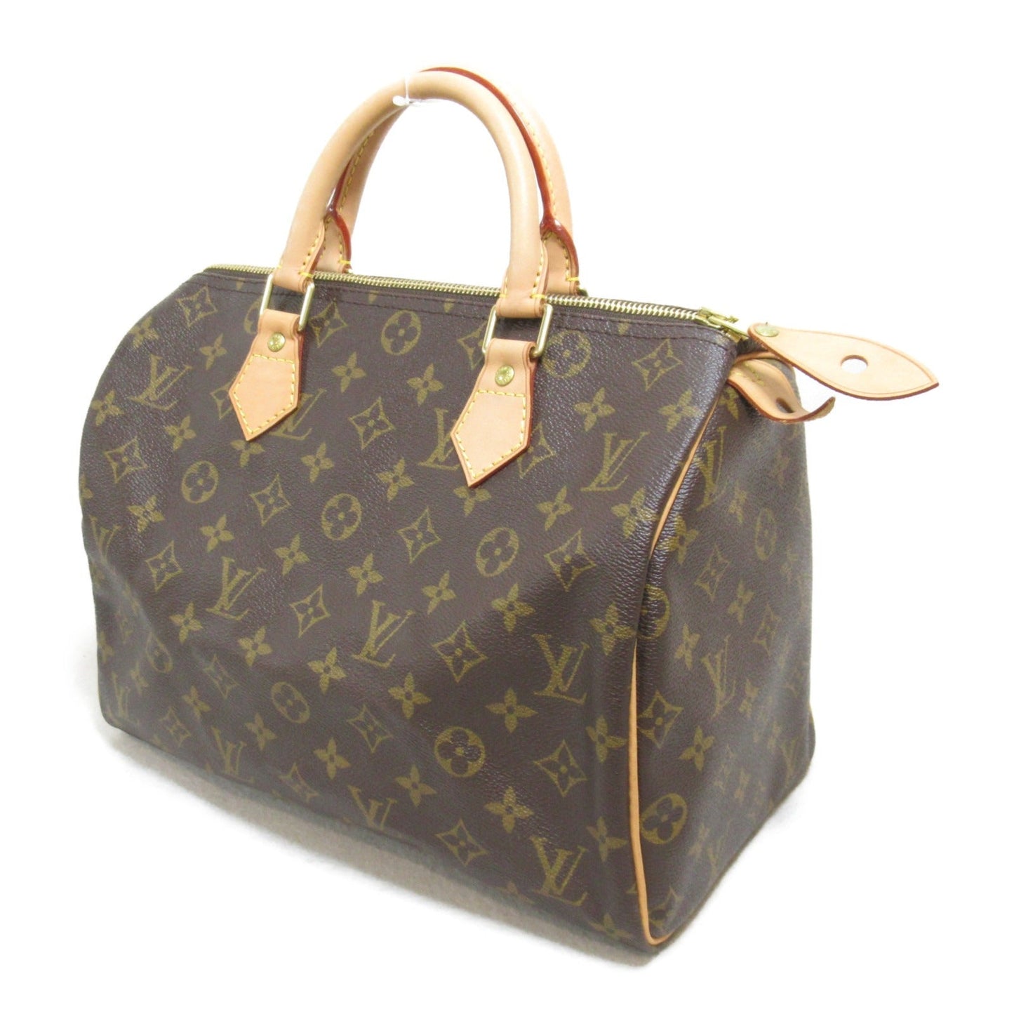 Louis Vuitton Speedy 30 Handbag Monogram Brown