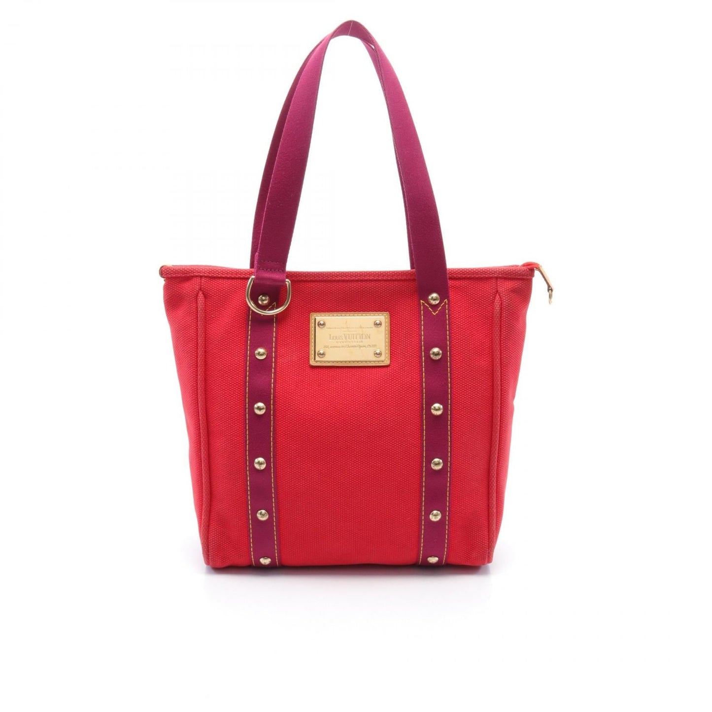 Louis Vuitton Antigua Canvas Cabas MM Tote Bag