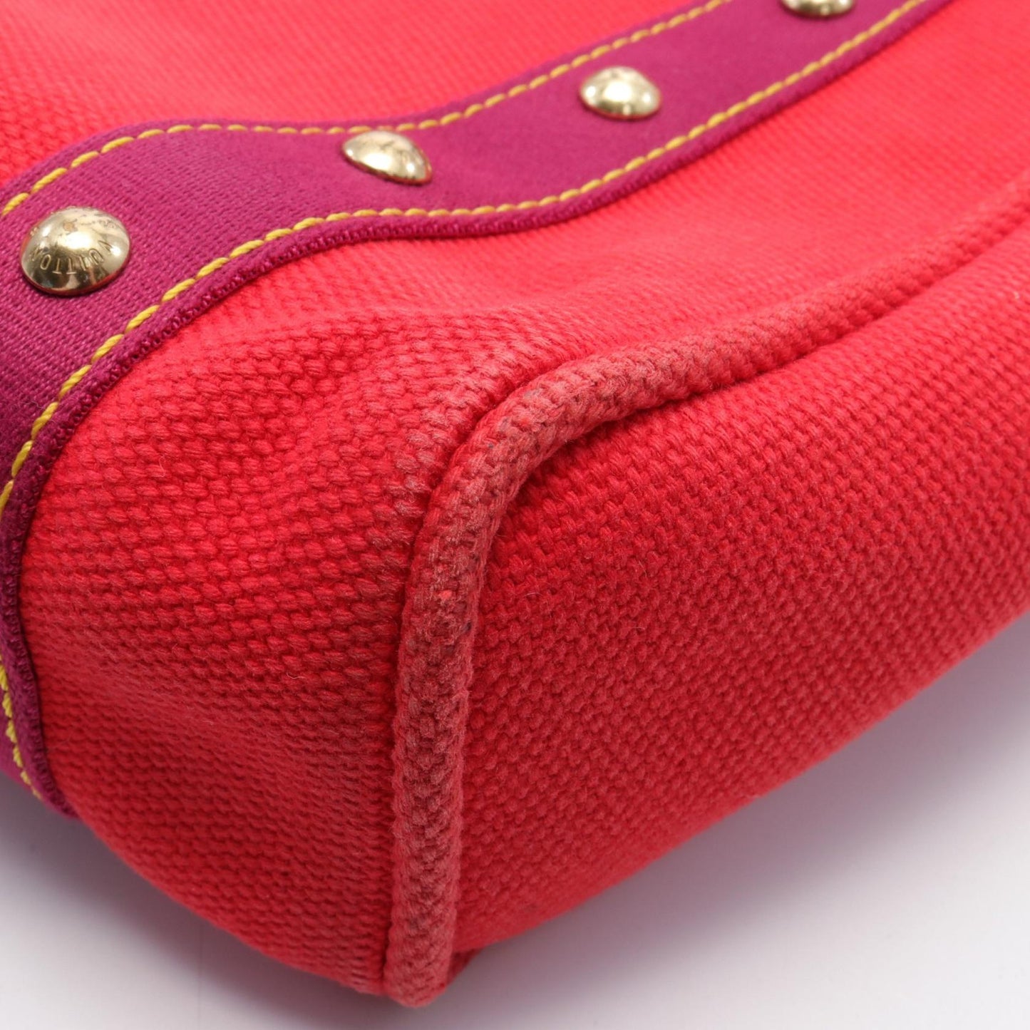 Louis Vuitton Antigua Canvas Cabas MM Tote Bag