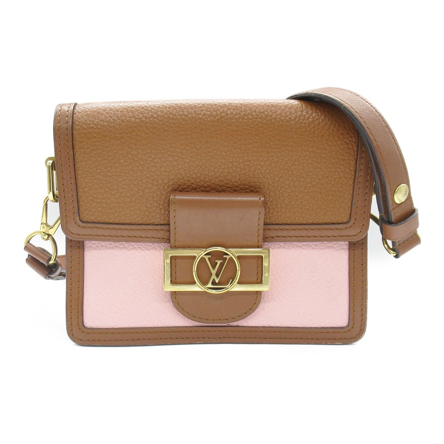 Louis Vuitton Dauphine Mini Leather Shoulder Bag M53805
