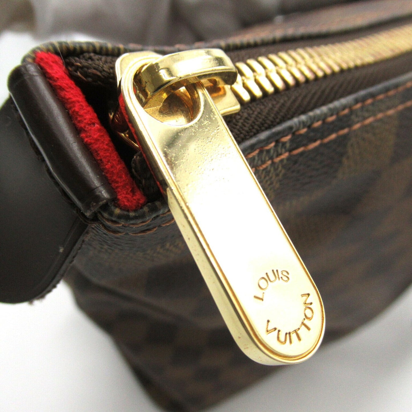 Louis Vuitton Saleya MM Handbag Brown N51182