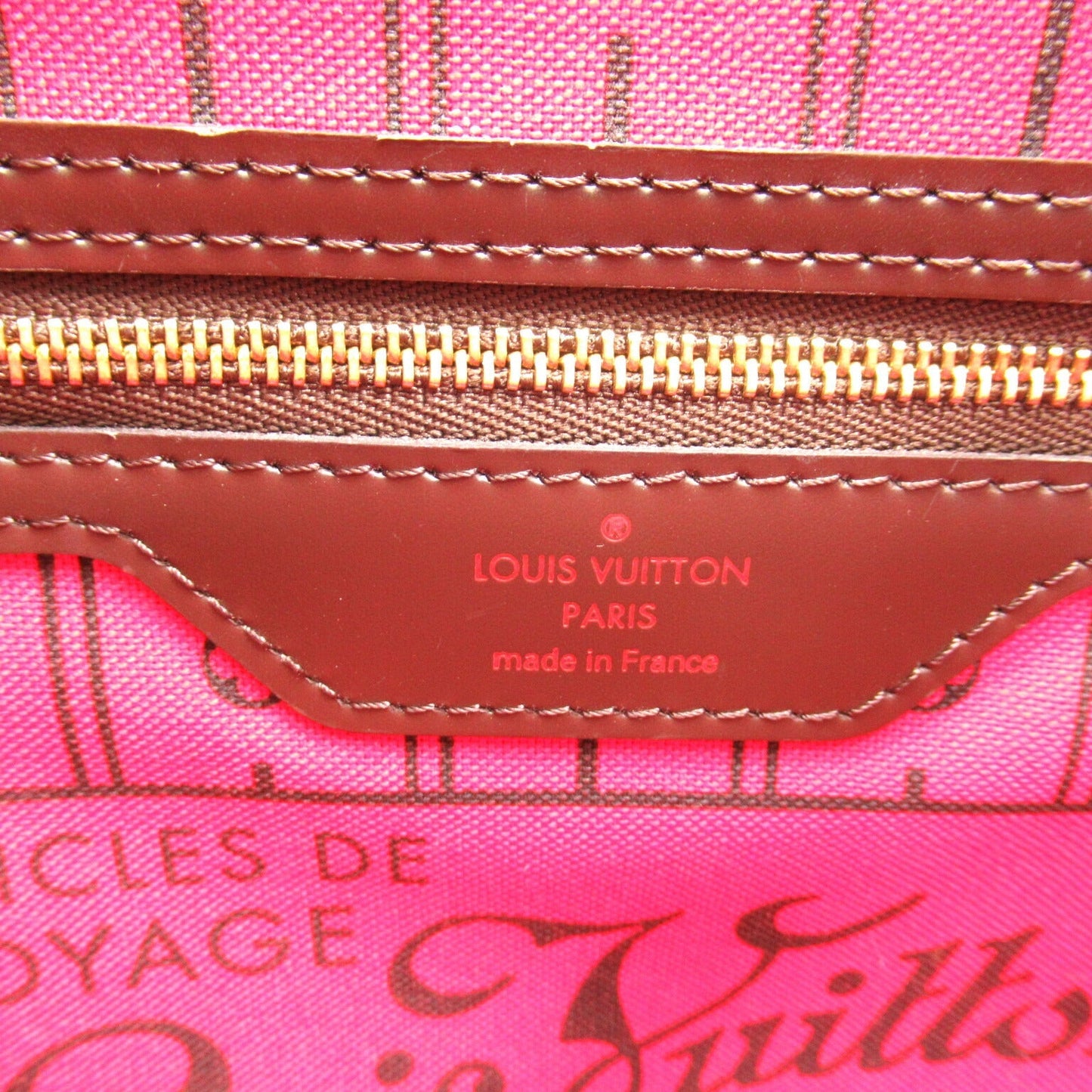 Louis Vuitton Damier Neverfull Tote Bag N51109