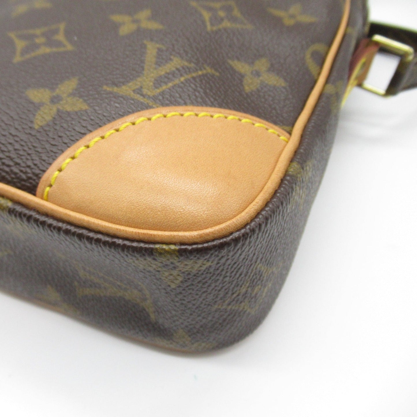 Louis Vuitton Danube Shoulder Bag Monogram Brown