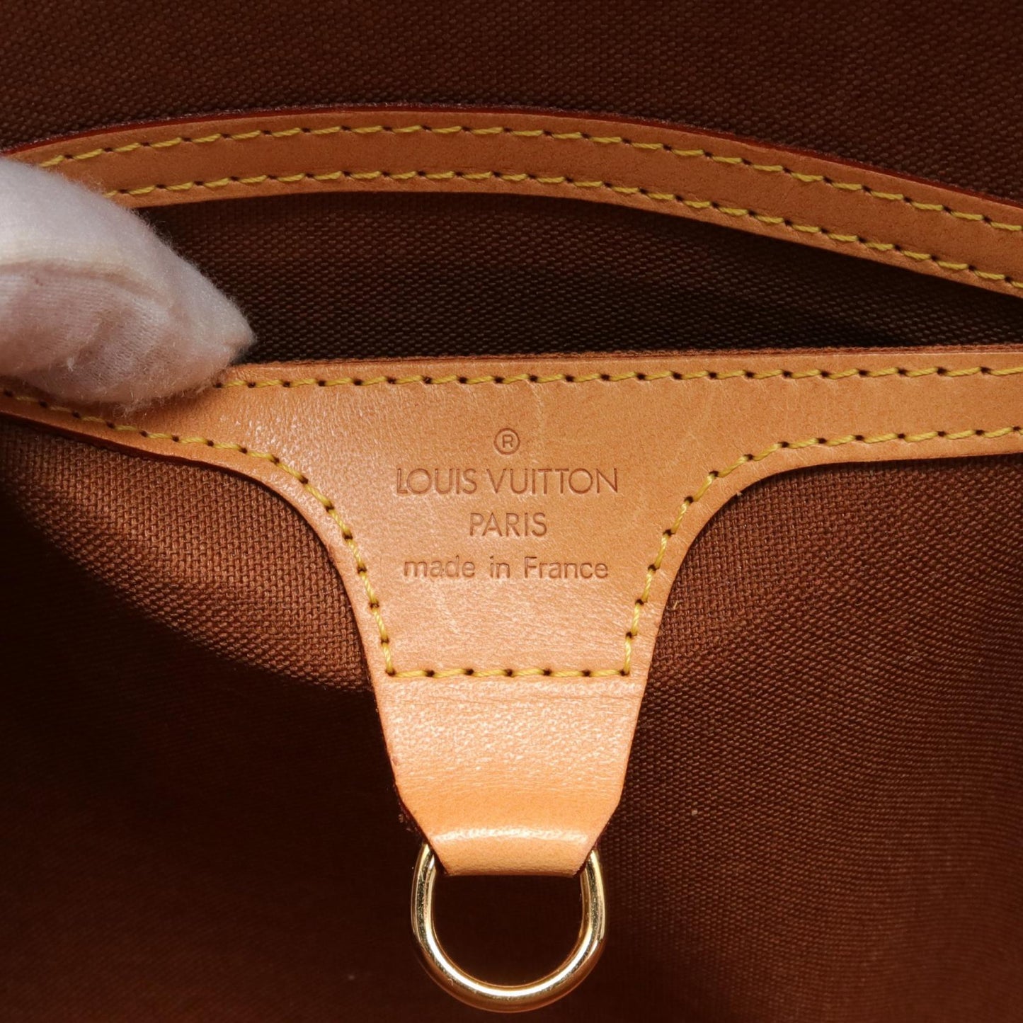 Louis Vuitton Ellipse MM Handbag Monogram Brown