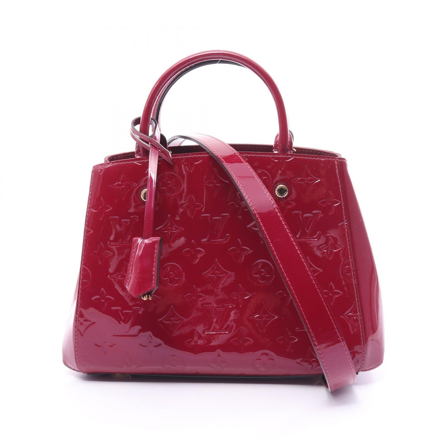 Louis Vuitton Vernis Leather Montaigne BB Handbag
