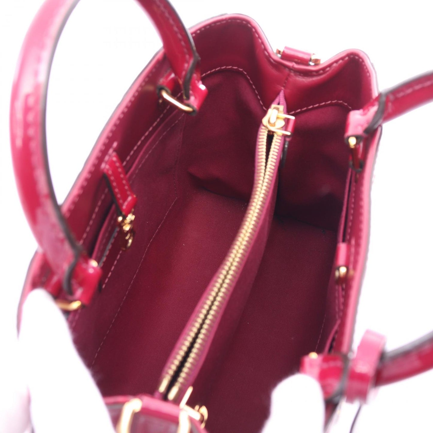 Louis Vuitton Vernis Leather Montaigne BB Handbag