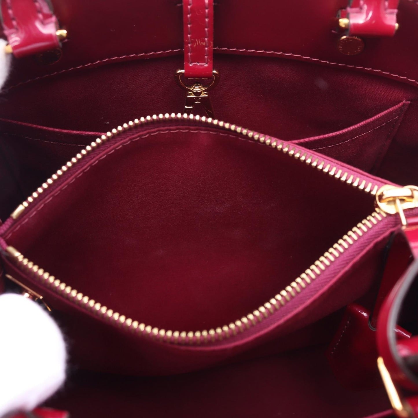Louis Vuitton Vernis Leather Montaigne BB Handbag