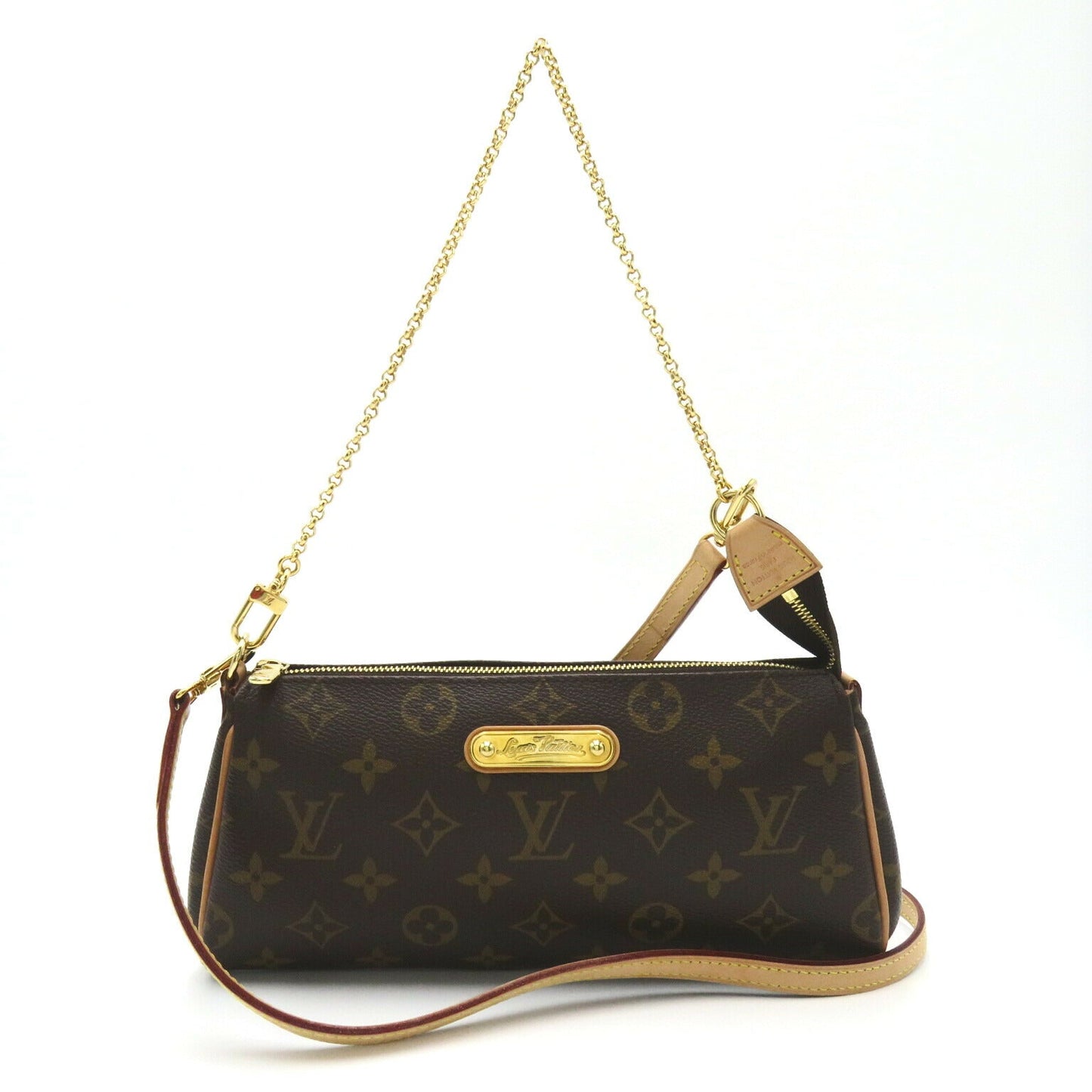 Louis Vuitton Eva Shoulder Bag Monogram Brown