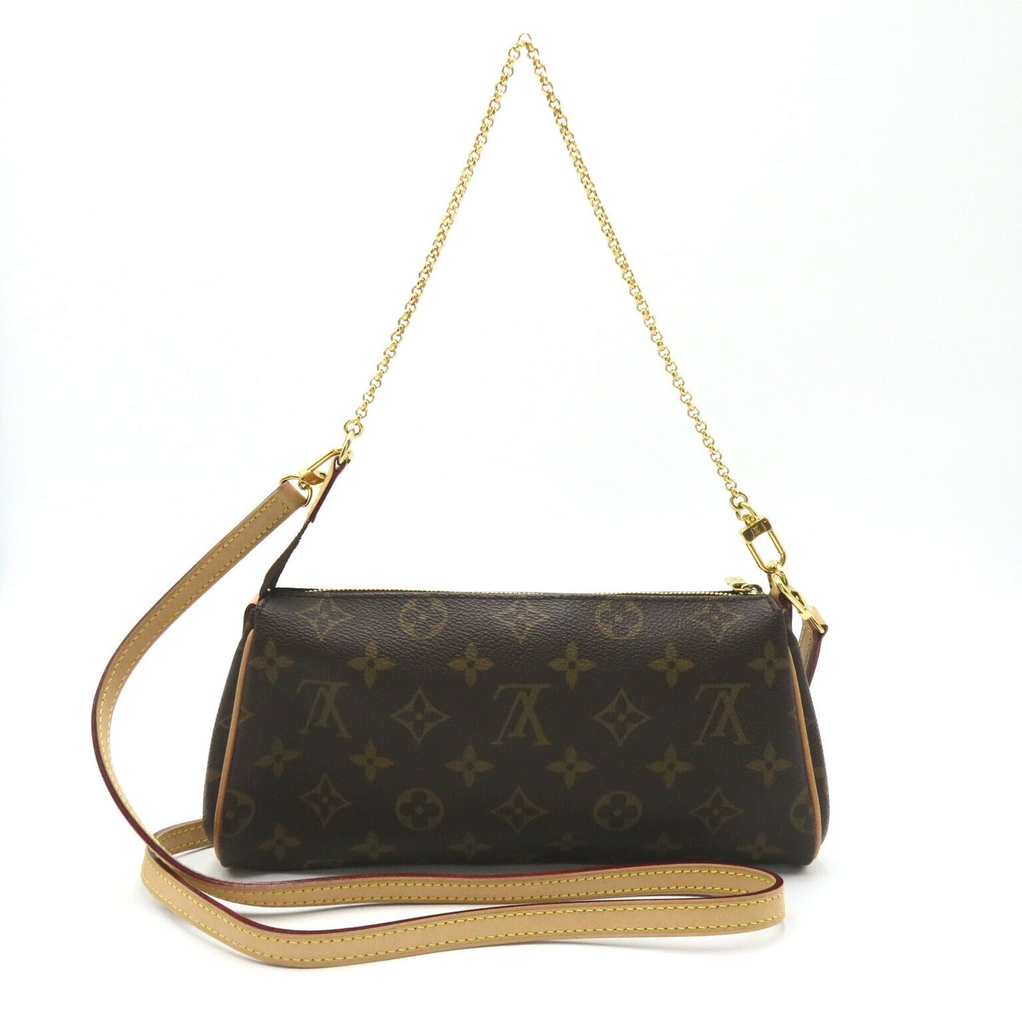 Louis Vuitton Eva Shoulder Bag Monogram Brown