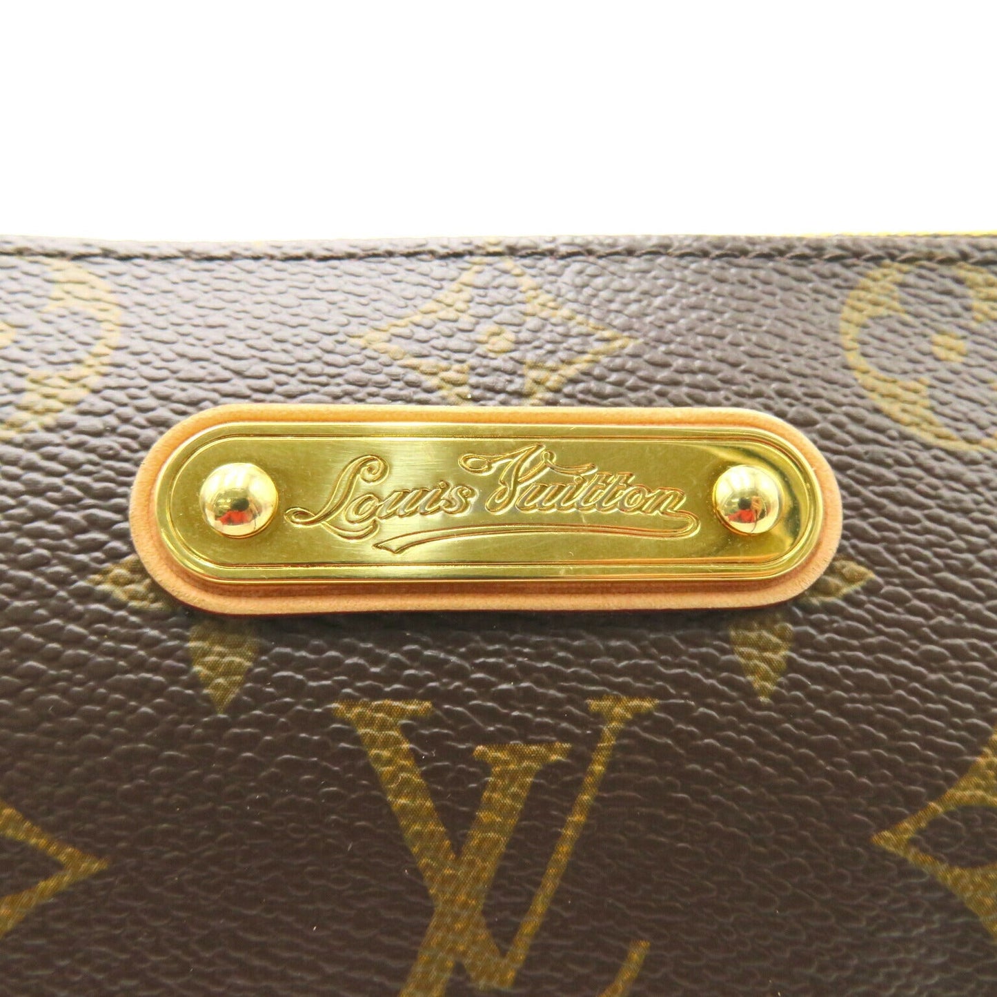 Louis Vuitton Eva Shoulder Bag Monogram Brown