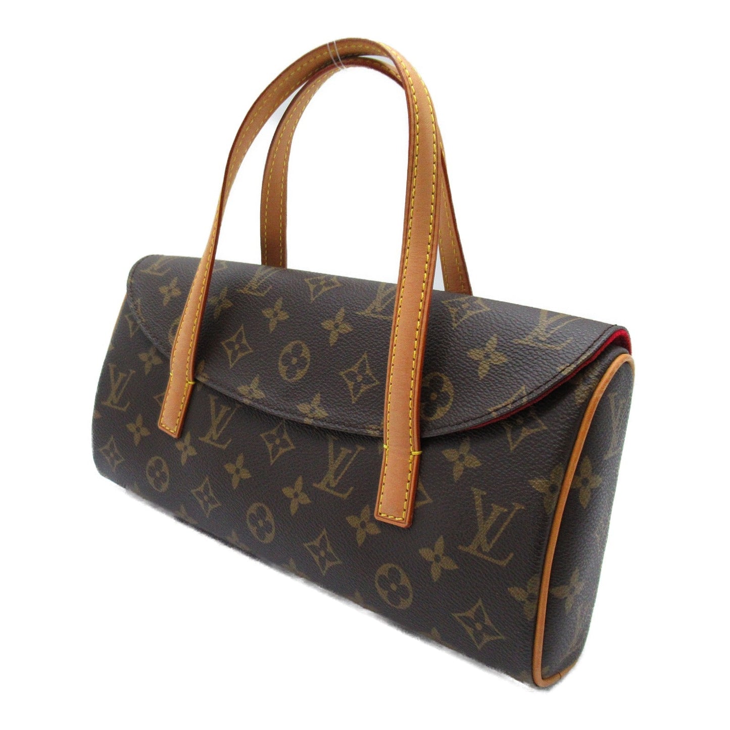 Louis Vuitton Sonatine Handbag Monogram Brown