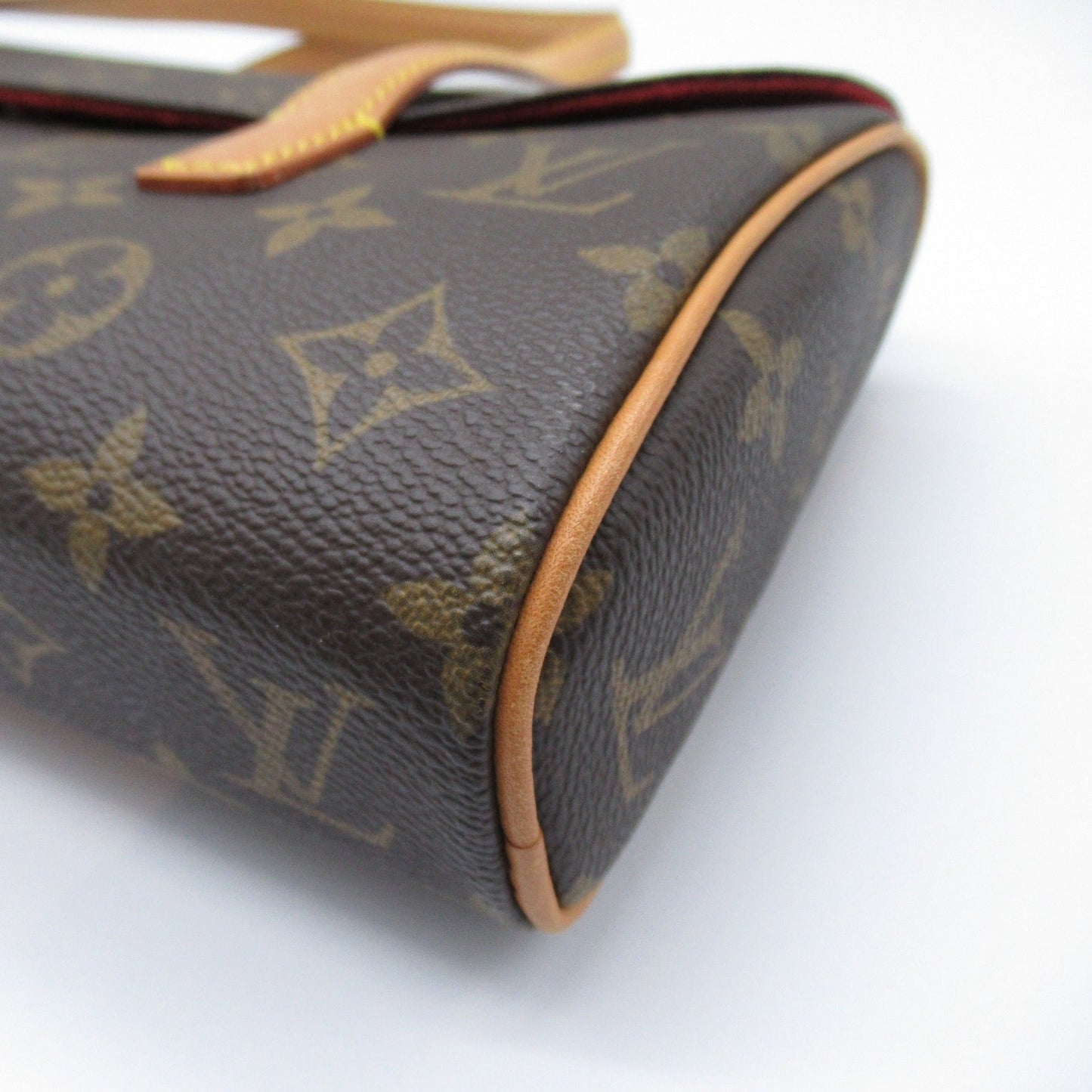 Louis Vuitton Sonatine Handbag Monogram Brown