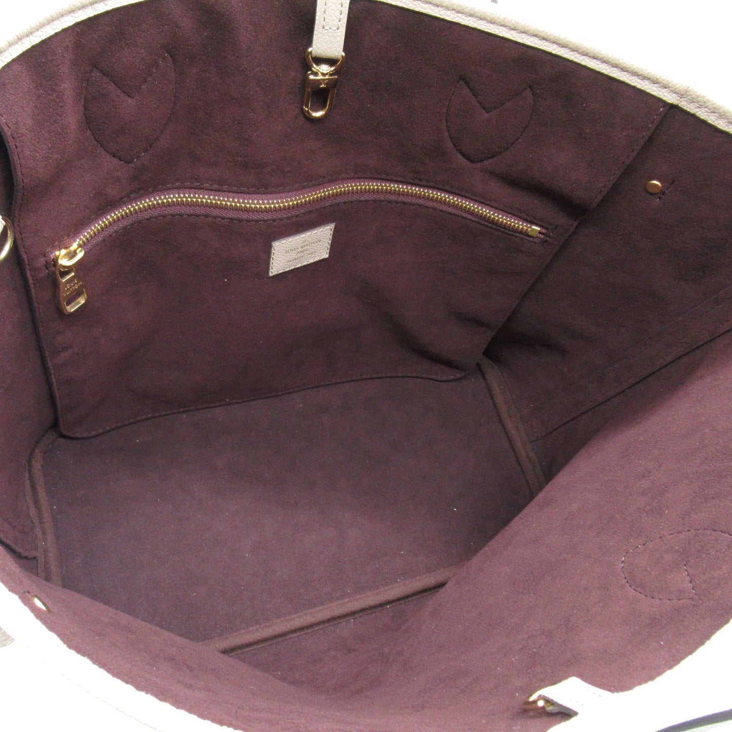 Louis Vuitton Neverfull MM Tote Bag Beige