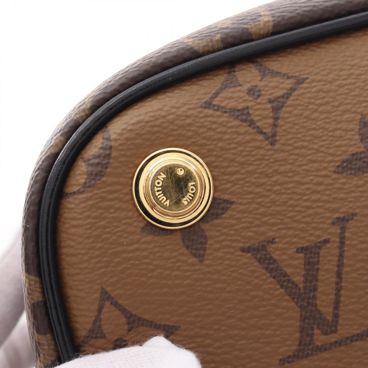 Louis Vuitton Vanity PM Monogram Reverse Handbag M45165