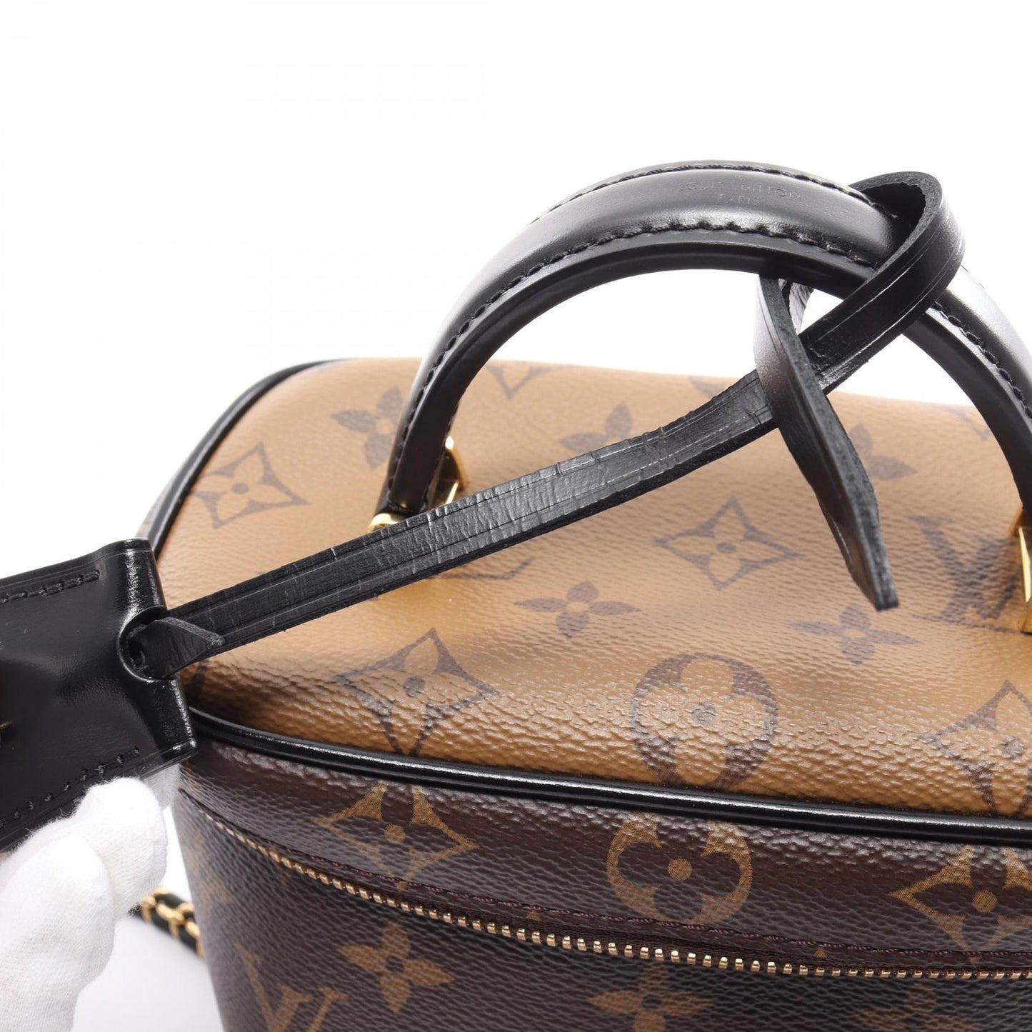 Louis Vuitton Vanity PM Monogram Reverse Handbag M45165