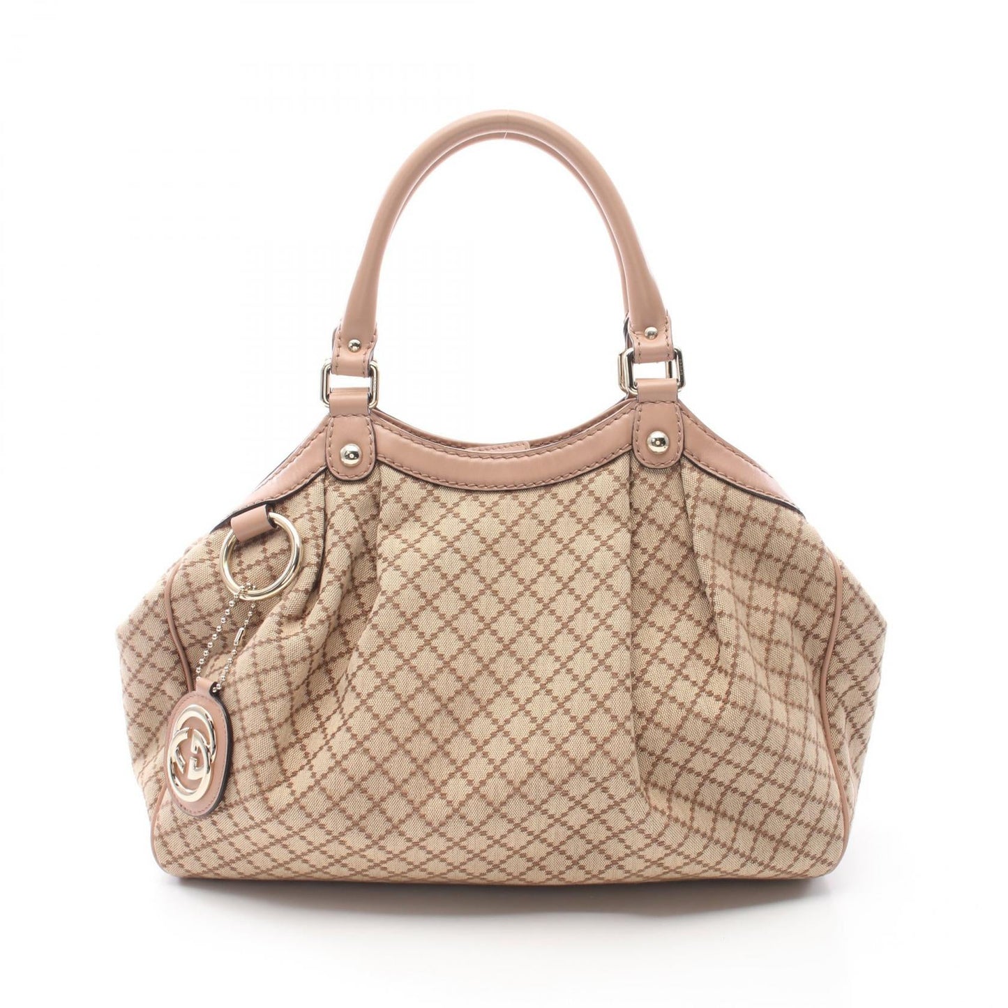 Luxury Gucci Trending 2025 Sukey Canvas Leather Handbag 211944