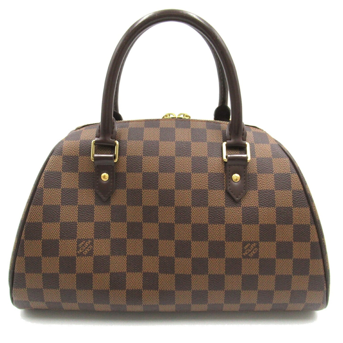 Louis Vuitton Damier Ribera MM Handbag Brown