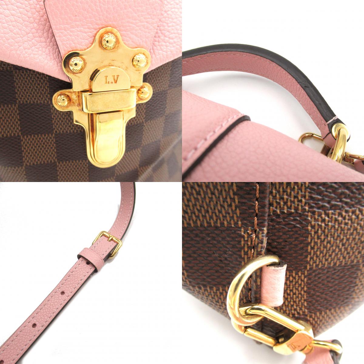 Louis Vuitton Clapton Backpack Damier Brown/Pink