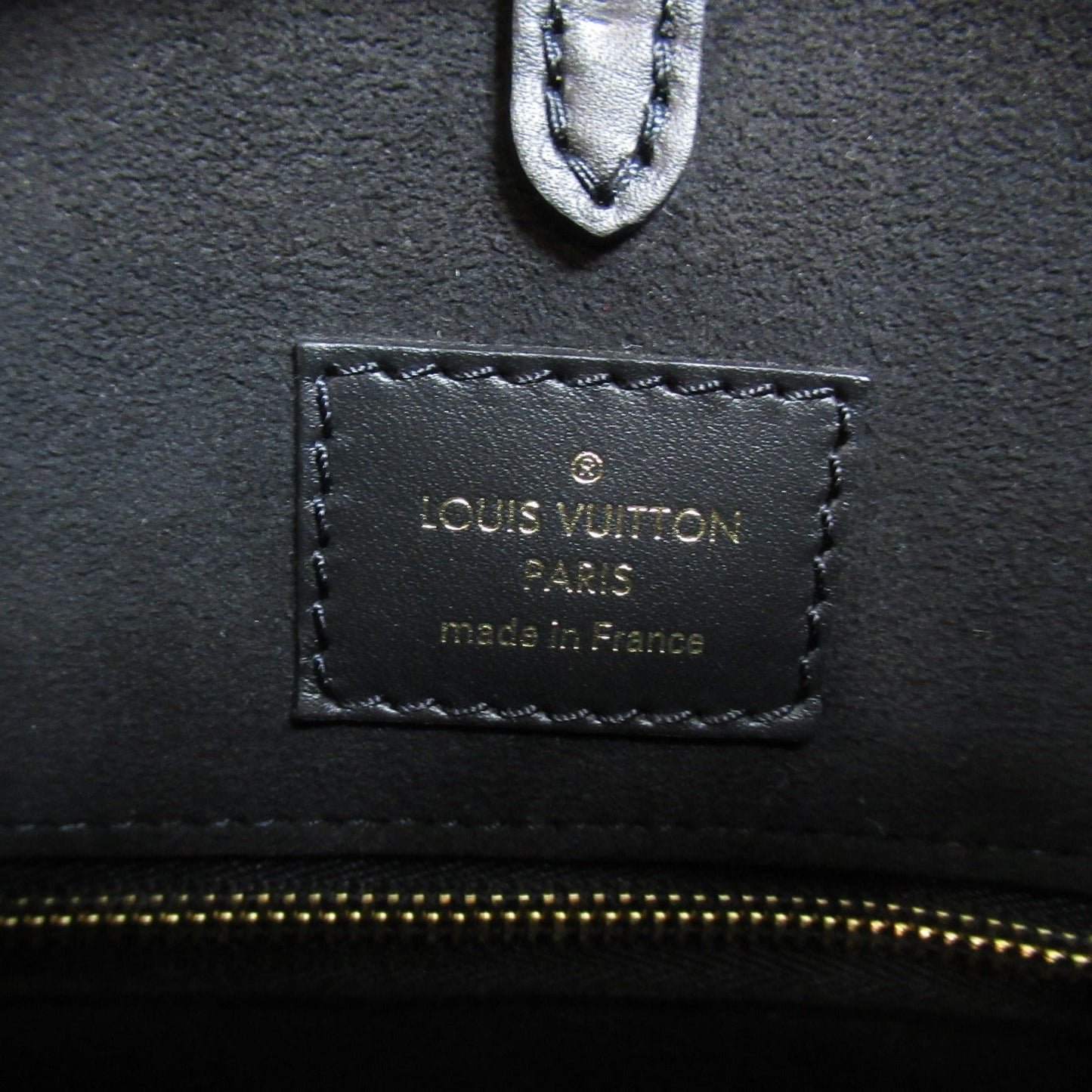 Louis Vuitton Fold Tote MM Shoulder Bag Brown M45409