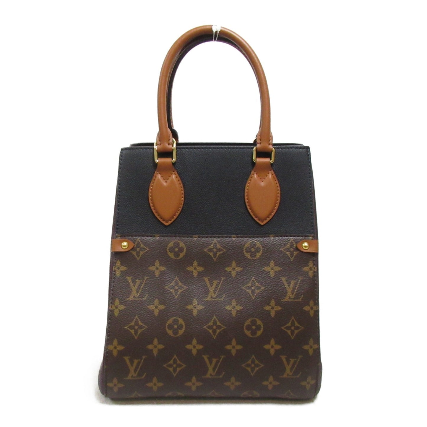 Louis Vuitton Fold Tote MM Shoulder Bag Brown M45409