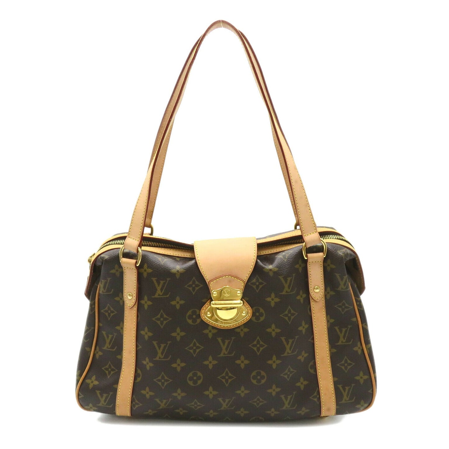 Louis Vuitton Stresa PM Shoulder Bag Brown