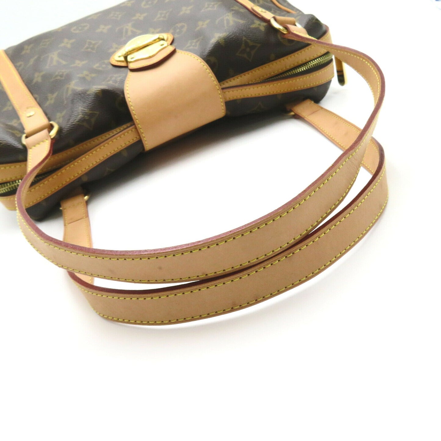 Louis Vuitton Stresa PM Shoulder Bag Brown