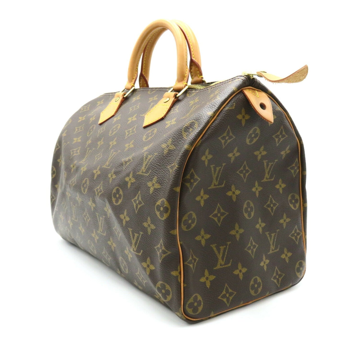 Louis Vuitton Speedy 35 Handbag Monogram Brown