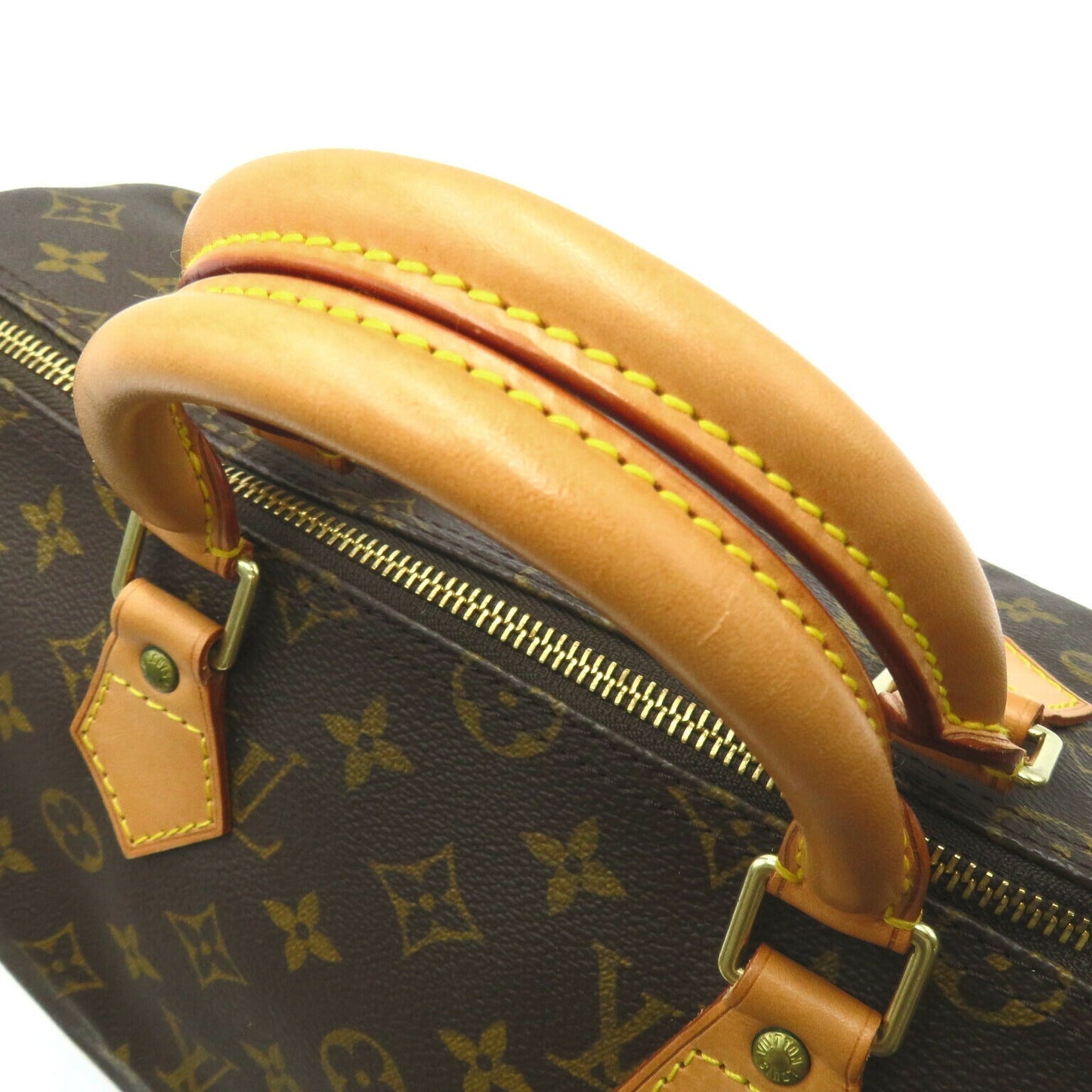 Louis Vuitton Speedy 35 Handbag Monogram Brown