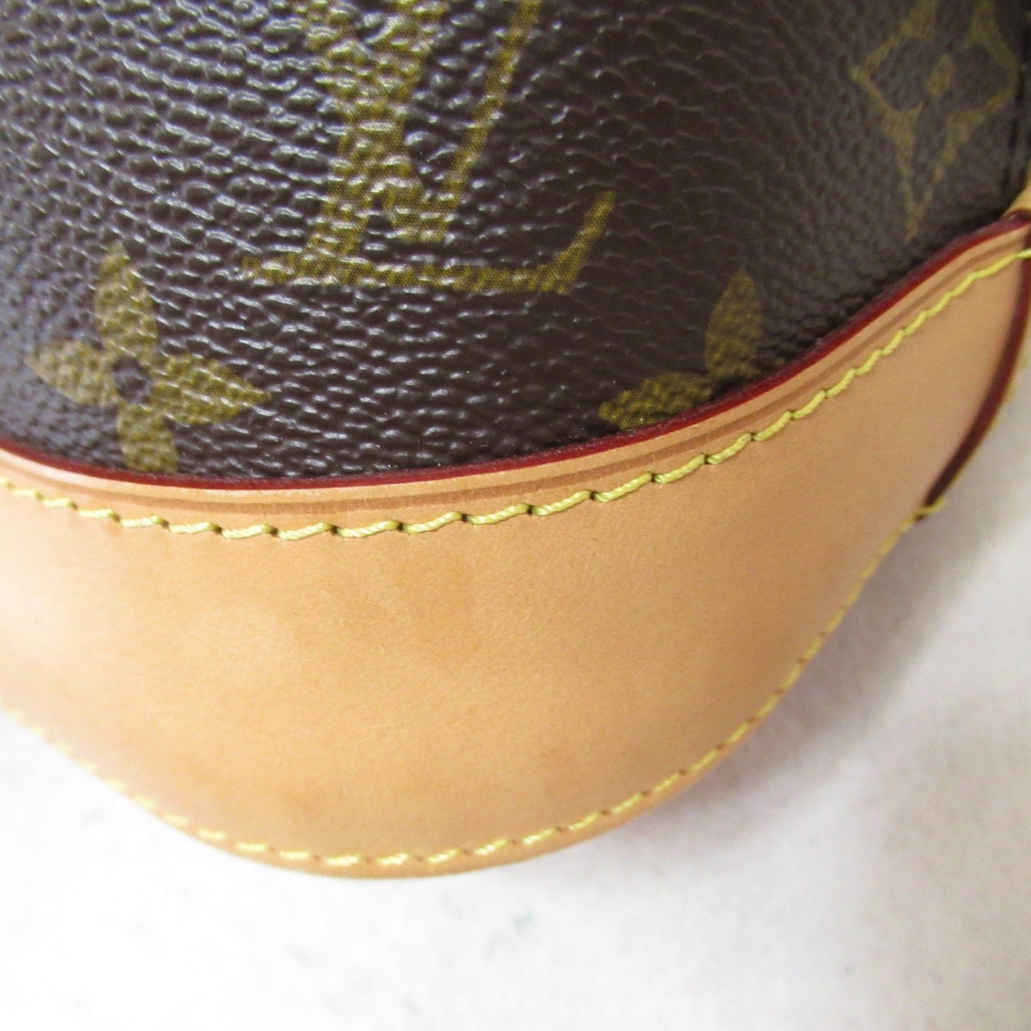 Louis Vuitton Alma Handbag Monogram Brown M40878