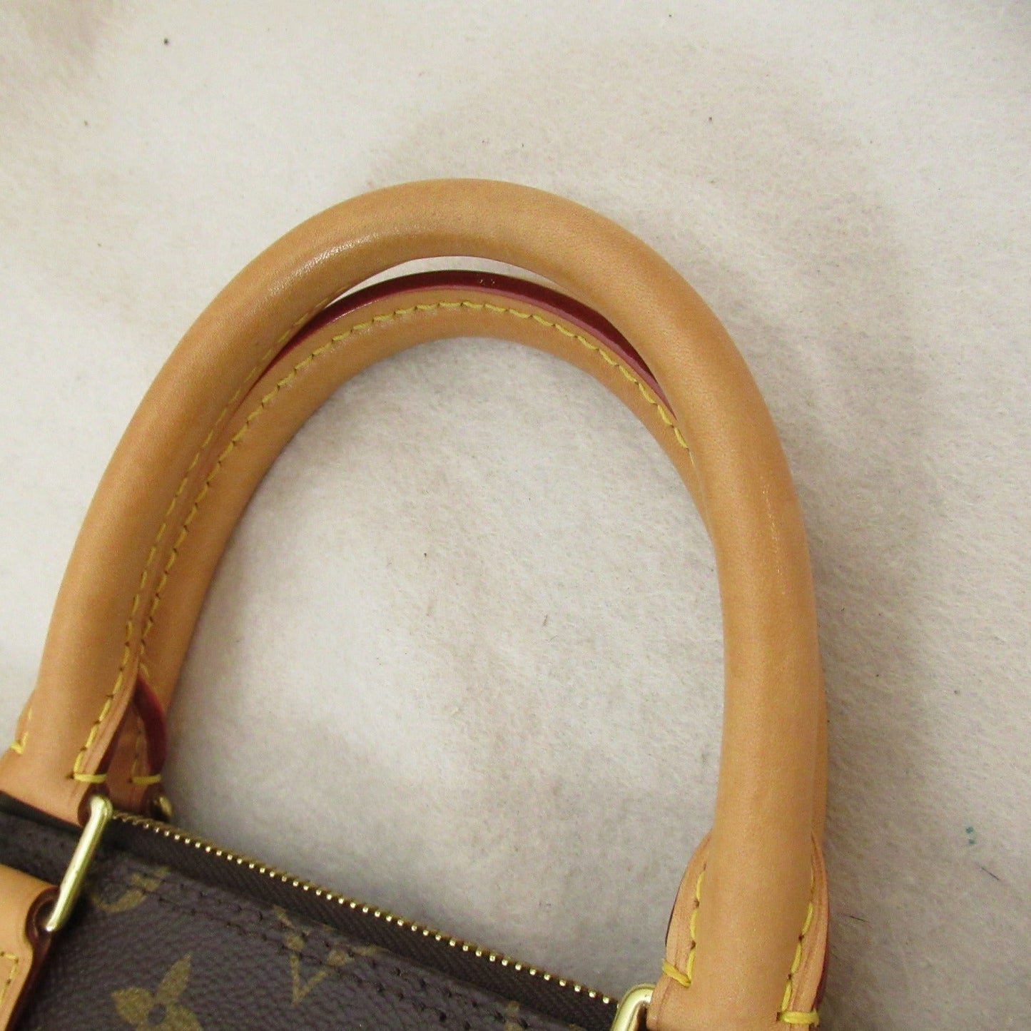 Louis Vuitton Alma Handbag Monogram Brown M40878