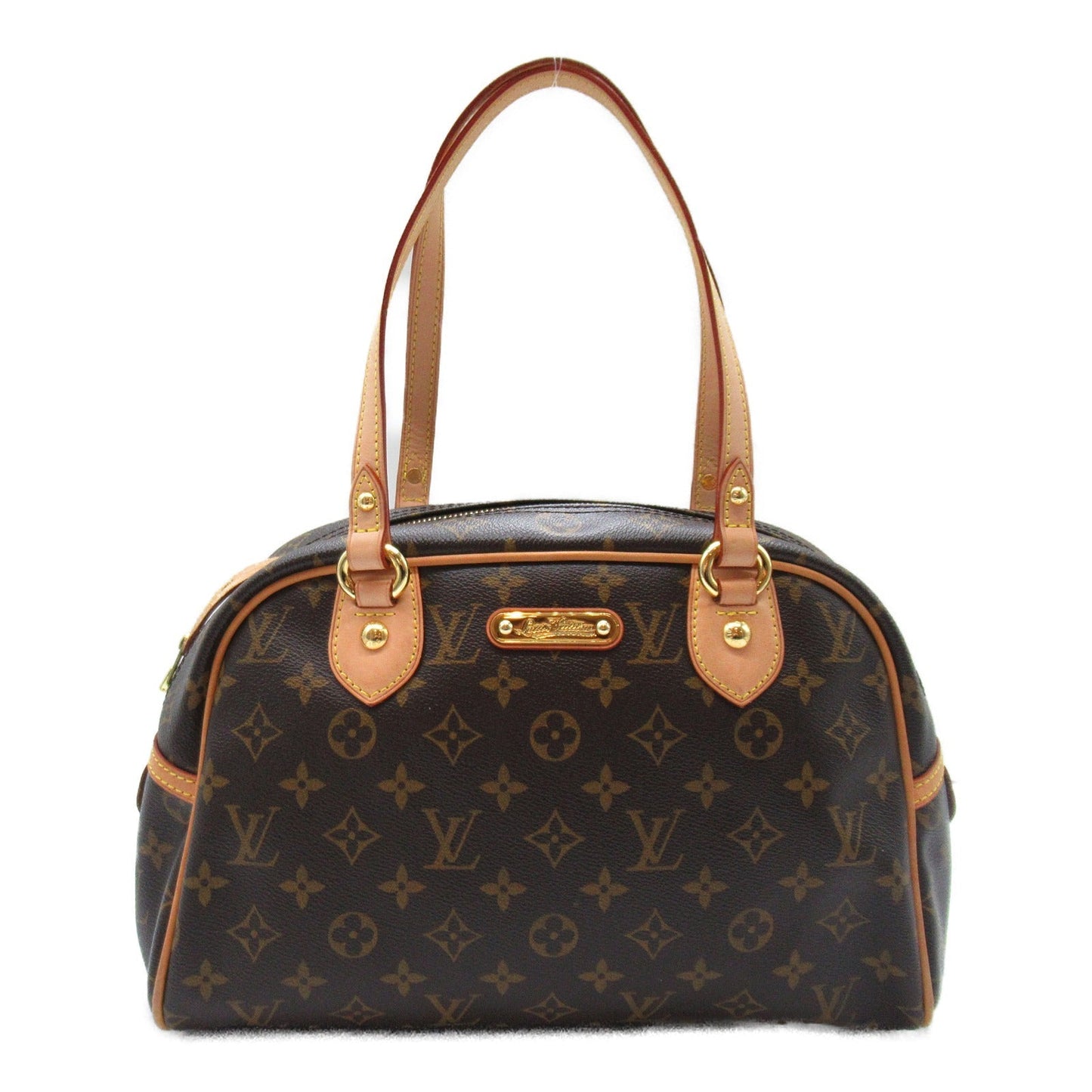 Louis Vuitton Montorgueil PM Shoulder Bag Brown