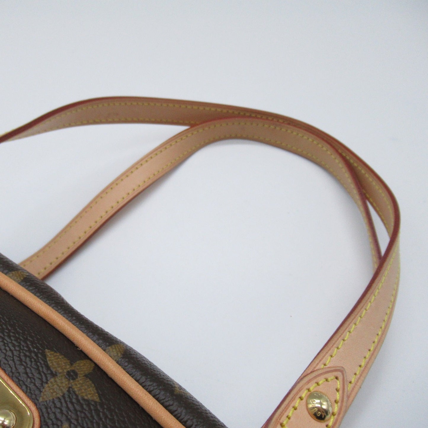 Louis Vuitton Montorgueil PM Shoulder Bag Brown
