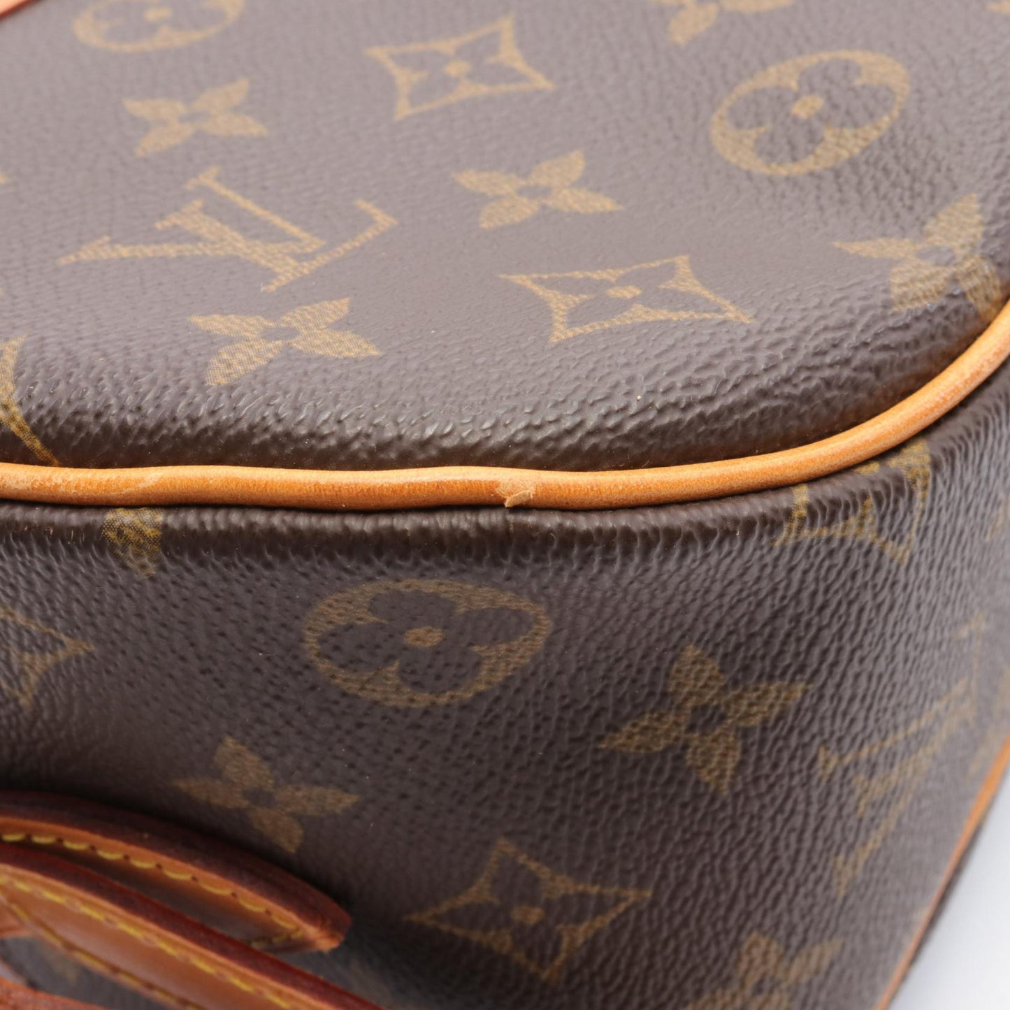 Louis Vuitton Monogram Shoulder Bag Brown M51221